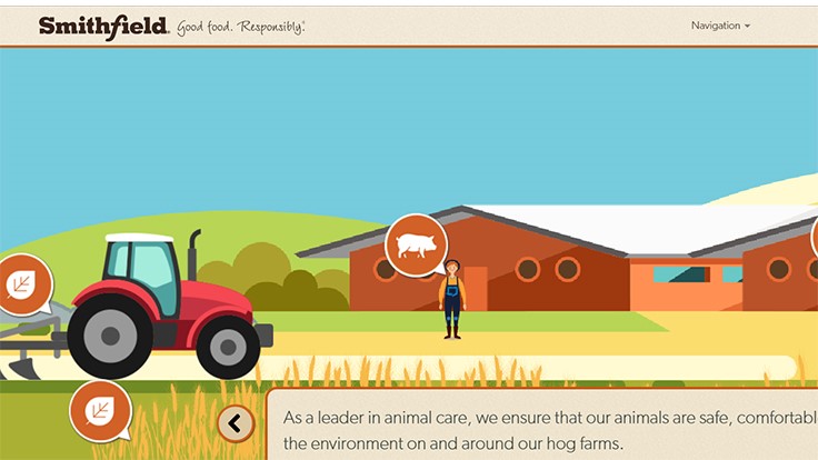 Smithfield Foods Launches Interactive Farm-to-Table Virtual Tour  